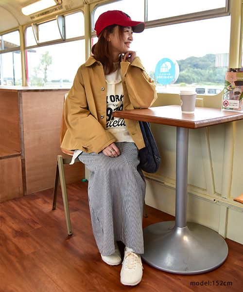 IN THE MARKET｜ベルト付きボックススカート [[IN-109]][C]