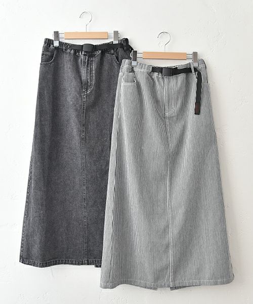 IN THE MARKET｜ベルト付きボックススカート [[IN-109]][C]