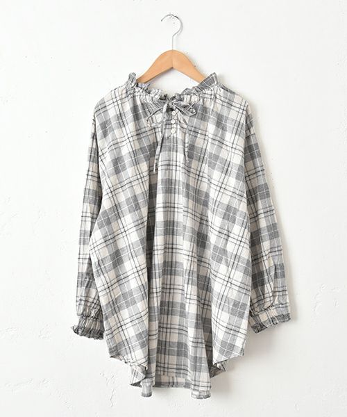 SUN VALLEY｜コットンリネン2wayプルオーバー [[SK2015260]][C]