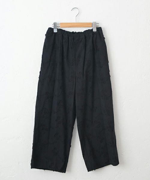 hagumu｜立体刺繍ワイドパンツ [[CPMA-5126]][C]