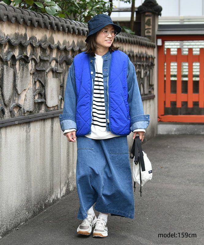 Our.｜デニムボックススカート [[131341H]][C]