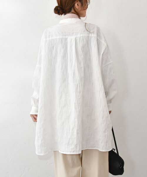 No18｜タックドビーシャツチュニック [[CE1TN260107]][C]